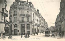 ORLEANS LA SOCIETE GENERALE RUE DE LA REPUBLIQUE - Orleans