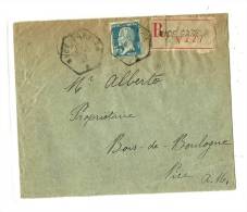 06 – NICE GARE A - R.A.U. T.04  15.5.27/181LRI 1er Ech. – Tarif Du 9.8.1926 - 1922-26 Pasteur