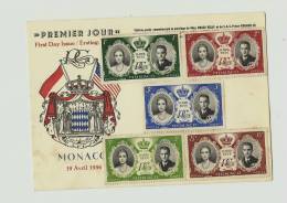 Principauté De Monaco « MONTE-CARLO »Commémo « Mariage RAINIER III »C.P.M. Illustrée 1er JourYv. - Maximumkarten (MC)
