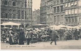 L L 483 /C P A -BELGIQUE-   BRUXELLES - MARCHE AUX FLEURS - Marchés