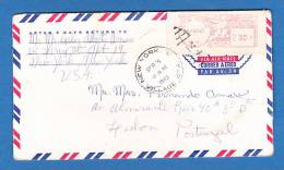 ENVELOPPE -- CACHET - NEW YORK . VILLAGE STA - 6.SET.1963 - 3c. 1961-... Storia Postale