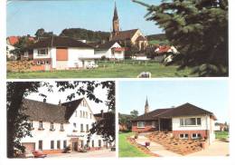 Delcampe - Germany - Sandebeck Bei Detmold - Pension Hotel " Zum  Teutoburger Wald " - Cars - Autos - Ford - Steinheim