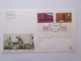 ISRAEL1963 STOCKADE AND TOWER  FDC - Briefe U. Dokumente