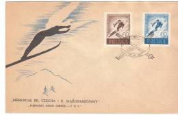 POLONIA POLSKA 1957 MEMORIAL BR. CZECHA MARUSARZOWNY - FDC