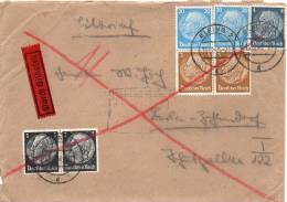 ALLEMAGNE LETTRE PAR EXPRES ELBING 1940 - Andere & Zonder Classificatie