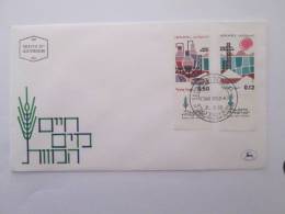 ISRAEL1965 DEAD SEA WORKS FDC - Lettres & Documents
