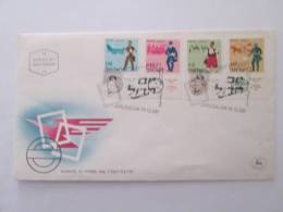 ISRAEL1966 STAMP DAY FDC - Lettres & Documents