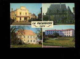 LA PACAUDIERE Loire 42310 : Hotel Du Lys Le Petit Louvre Château De La Salle Maison De Retraite - La Pacaudiere