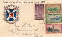 New Zealand 1948 Cover - Storia Postale