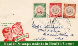 New Zealand 1955 Cover - Lettres & Documents