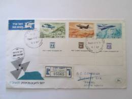 ISRAEL1967 INDEPENDANCE DAY FDC - Briefe U. Dokumente