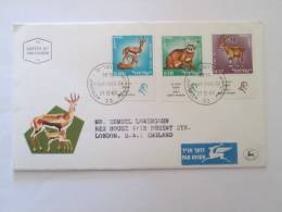 ISRAEL1967 NATURE RESERVES FDC - Briefe U. Dokumente