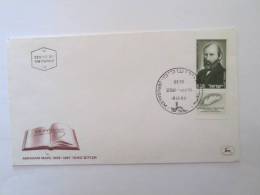 ISRAEL 1968 ABRAHAM MAPU FDC - Covers & Documents