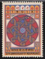 India MNH 1973,  20p Independence, - Ongebruikt