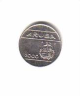 ARUBA   25  CENTS  2000   (KM # 3) - Altri – America