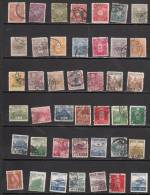 JAPON ° YT LOT DE 42 TIMBRES OBLITERES - Gebruikt