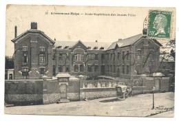 Avesnes-sur-Helpe (59) : L'école Supérieure Des Jeunes Filles En 1923 (animé). - Avesnes Sur Helpe