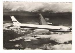 AVIATION  CIVILE  /  DANS LE CIEL DE FRANCE  /  BOEING  707  INTERCONTINENTAL  De  La  T.W.A.  /  Edit.  P.I.  N° 93 - 1946-....: Era Moderna