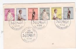 Luxembourg 1961 Charity Stamps FDC - FDC