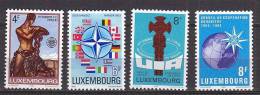 Q3465 - LUXEMBOURG Yv N°1020/23 ** - Unused Stamps