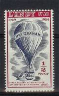 MR468 TRANSPORT VLIEGTUIGEN LUCHTBALLON BALLOON FLUGZEUG POSTZEGELS STAMPS LUNDY ONG/MH  VANAF1EURO - Sin Clasificación