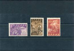 1949-Greece- "Children Abduction" Complete Set MNH (1000dr.&1800dr. Some Foxing) - Unused Stamps
