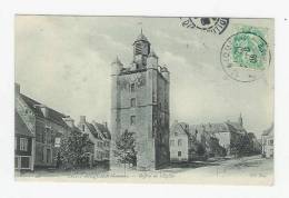 SAINT RIQUIER - Beffroi De L'Eglise - Saint Riquier