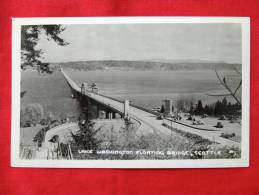 Rppc  Seattle Wa Lake Washington Floating Bridge EKC Box         Ref 912 - Seattle