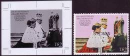 Niuafoou 1992 Coronation - King And Queen - Tonga (1970-...)