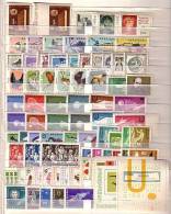Bulgaria / Bulgarie Collection  1961-1972 (Annee Comp.Yvert.Nr- 1040 – 1985 +P.A.79-117 + BF-7/39 – MNH (**) - Collections, Lots & Séries