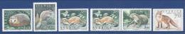 Sweden 1996 Facit # 1940-1944. Wild Animals 3,  Set Of 6, See Scann, MNH (**) - Unused Stamps