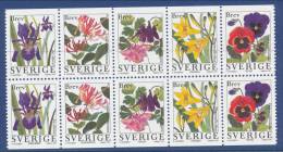 Sweden 1997 Facit # 2013-2017. Garden Flowers,  See Scann, MNH (**) - Ongebruikt