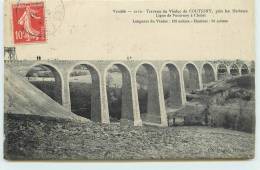 TRAVAUX DU VIADUC DE COUTIGNY (près Des Herbiers)  - Ligne De Fontenay à Cholet. - Ouvrages D'Art