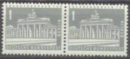 1956 Berliner Stadtbilder (II) 1 Pf Paar Mi 140y / Sc 9N120 / YT 125a Postfrisch / Neuf / MNH - Ungebraucht