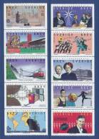 Sweden 1998 Facit # 2088-2097. The Millenium I: 1900-1938, MNH (**) - Unused Stamps