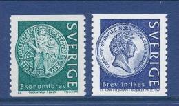 Sweden 1999 Facit # 2106-2107. Coins, See Scann, MNH (**) - Nuevos