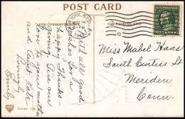 United States 1911, Thanks Giving Ebossed Postcard - Cartas & Documentos