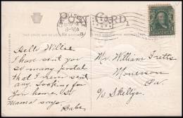 United States 1910, Thanks Giving Ebossed Postcard - Brieven En Documenten