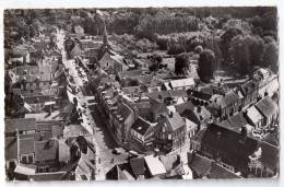 En Avion Au-dessus De... Tillières-sur-Avre, Vue Générale, 1959, éd. Lapie N° 2, Scan Recto-verso - Tillières-sur-Avre