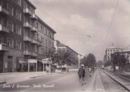 Cartolina SESTO S.GIOVANNI (Milano) - Viale Marelli (Tram, Biciclette) Anni'50 - Sesto San Giovanni