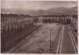 Cartolina PINEROLO (Torino) - Piazza Cavour 1936 - Places & Squares