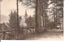 LE THILLOT -   PERSPECTIVE DE L'EGLISE - Le Thillot