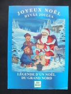CP Carte Publicitaire YVES ROCHER Joyeux Noël - Légende D´un Noël Du Grand Nord - Santa Claus