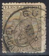 Sello 10 Cts Alfonso XII 1878, Fechador Trebol GUARAÑA (Badajoz), Num 192 º - Used Stamps