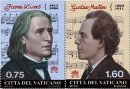 STATO CITTA´ DEL VATICANO - VATIKAN STATE - BENEDETTO XVI - ANNO 2011 - MUSICISTI   - NUOVI MNH ** - Ongebruikt