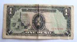 ONE-1- PESO,PHILIPPINES-THE JAPANESE GOVERNMENT - Philippinen