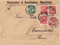 ALLEMAGNE LETTRE INFLATION 1924 - Altri & Non Classificati