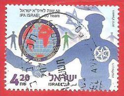 ISRELE - ISRAEL - USATO - 2012 - 50 Years Int. Police Association 1v - 4,20 ₪. - Gebruikt (zonder Tabs)