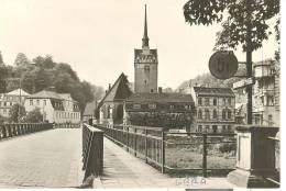 GER251 - Gera - Untermhauserbrücke Mit Marienkirche - Gera