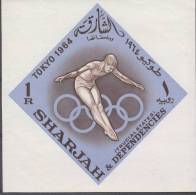 SHARJAH  1964  SPORTS SHEET  MNH - Sharjah